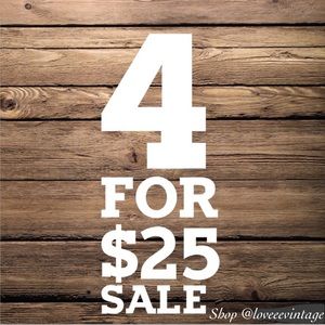 🍃🌸🎊4 for $25!! Winter Sale!🎊🌸🍃